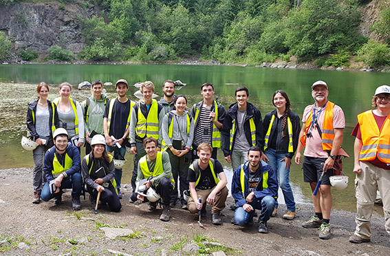 Geology Field trip Katzenbuckel 190714