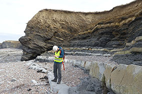 Kilve_normal_fault